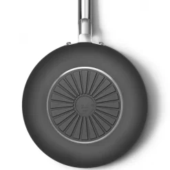 30 cm - Smeg Cookware Wok Antiaderente Ceramico In Alluminio