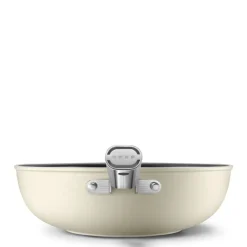 30 cm - Smeg Cookware Wok Antiaderente Ceramico In Alluminio