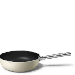 30 cm - Smeg Cookware Wok Antiaderente Ceramico In Alluminio