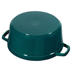 28 cm - Staub Cocotte Casseruola Rotonda In Ghisa Smaltata
