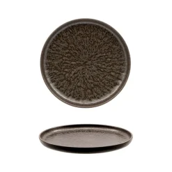 17.5 cm - Taal Piatto Piano In Stoneware - Set 4 Pz