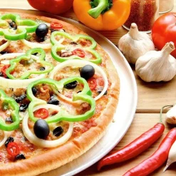 31 cm - Tognana Cinzia Piatto Pizza In Porcellana - Set 6 Pz