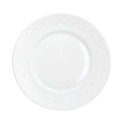 19 cm - Tognana Margaret Piatto Frutta Con Bordo in Rielievo In Porcellana Set 6 Pz