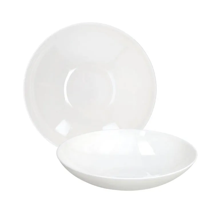 21.2 cm - Tognana Silk Piatto Fondo In Porcellana Bone China Set 6 Pz