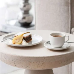 14.2 cm - Villeroy & Boch Afina Piattino Tazzina Tè In Porcellana - Set 6 Pz