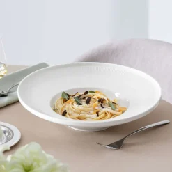 29.2 cm - Villeroy & Boch Afina Piatto Fondo In Porcellana - Set 4 Pz