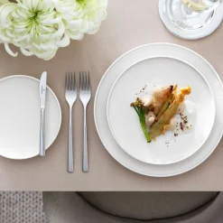 22 cm - Villeroy & Boch Afina Piatto Dessert In Porcellana - Set 6 Pz