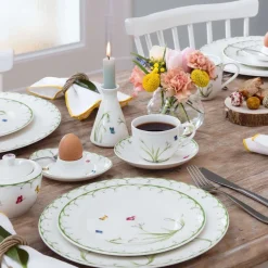 21.5 cm - Villeroy & Boch Colorful Spring Piatto Dessert In Porcellana Premium - Set 6 Pz