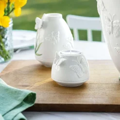 8 cm - Villeroy & Boch Colorful Spring Portacandele In Porcellana Premium