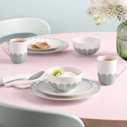 21.2 cm - Villeroy & Boch Fleur Piatto Dessert In Porcellana Premium Set 6 Pz