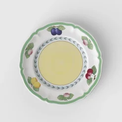17.4 cm - Villeroy & Boch French Garden Fleurence Piatto Pane In Porcellana Premium - Set 6 Pz