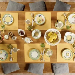 20.7 cm - Villeroy & Boch French Garden Valence Piatto Dessert In Porcellana Premium - Set 6 Pz