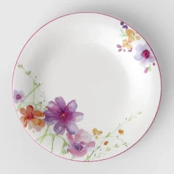 21.5 cm - Villeroy & Boch Mariefleur Basic Piatto Dessert In Porcellana Premium - Set 6 Pz