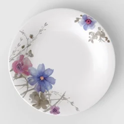 21.5 cm - Villeroy & Boch Mariefleur Gris Basic Piatto Dessert In Porcellana Premium - Set 6 Pz