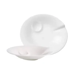 30.7 cm - Villeroy & Boch Pasta Passion Piatto Pasta In Porcellana - Set 2 Pz