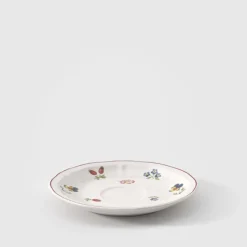 14.5 cm - Villeroy & Boch Petite Fleur Piattino Tazza Tè In Porcellana Premium - Set 6 Pz