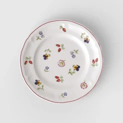 17.4 cm - Villeroy & Boch Petite Fleur Piatto Pane In Porcellana Premium - Set 6 Pz