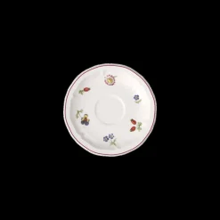12.2 cm - Villeroy & Boch Petite Fleur Piattino Tazzina Caffè In Porcellana Premium - Set 6 Pz