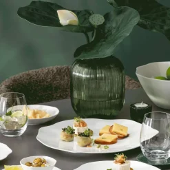32.1 cm - Villeroy & Boch Pura Piatto Presentazione Gourmet In Porcellana Premium