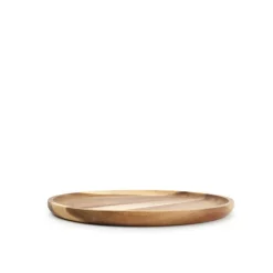 24 cm - Wood & Food Vassoio Rotondo In Legno