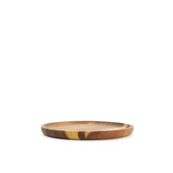 20 cm - Wood & Food Vassoio Rotondo In Legno