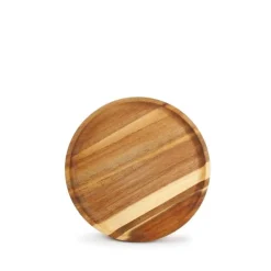 20 cm - Wood & Food Vassoio Rotondo In Legno