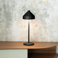 34 cm - Zafferano Amelie Lampada Da Tavolo Dimmerabile