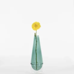 25 cm - Zafferano Conosfera Vaso Fiori In Vetro Borosilicato