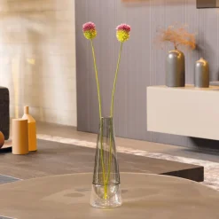 25 cm - Zafferano Conosfera Vaso Fiori In Vetro Borosilicato