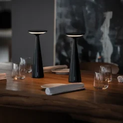 29.1 cm - Zafferano Dama Lampada Da Tavolo