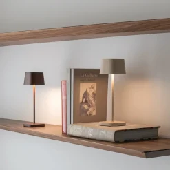 20 cm - Zafferano Ofelia Micro Lampada Da Tavolo Dimmerabile