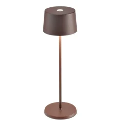 35 cm - Zafferano Olivia Lampada Da Tavolo