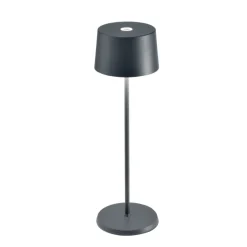 35 cm - Zafferano Olivia Lampada Da Tavolo