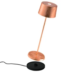 35 cm - Zafferano Olivia Lampada Da Tavolo