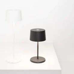 35 cm - Zafferano Olivia Lampada Da Tavolo