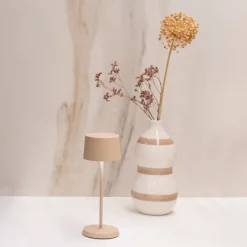 20 cm - Zafferano Olivia Micro Lampada Da Tavolo Dimmerabile