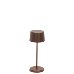 20 cm - Zafferano Olivia Micro Lampada Da Tavolo Dimmerabile