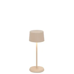 20 cm - Zafferano Olivia Micro Lampada Da Tavolo Dimmerabile