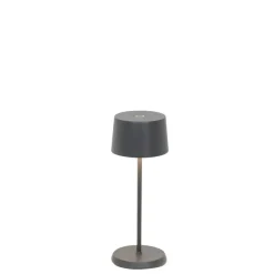 20 cm - Zafferano Olivia Micro Lampada Da Tavolo Dimmerabile