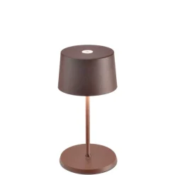 22 cm - Zafferano Olivia Mini Lampada Da Tavolo