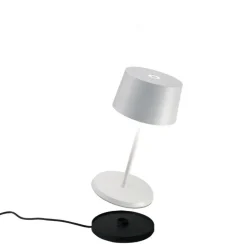 22 cm - Zafferano Olivia Mini Lampada Da Tavolo