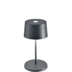 22 cm - Zafferano Olivia Mini Lampada Da Tavolo