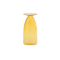 13 cm - Zafferano Un Fiore Vaso Fiori In Vetro Borosilicato