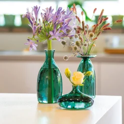15 cm - Zafferano Un Fiore Vaso Fiori In Vetro Borosilicato