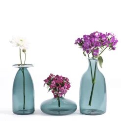6 cm - Zafferano Un Fiore Vaso Fiori In Vetro Borosilicato