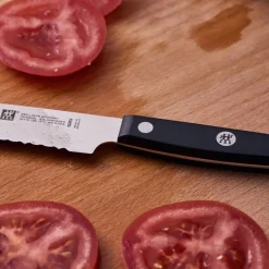 13 cm - Zwilling Gourmet Coltello Universale Seghettato In Acciaio Inox