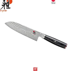 18 cm - Zwilling Miyabi 5000FCD Coltello Santoku In Acciaio Inox