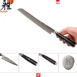 24 cm - Zwilling Miyabi 5000FCD Coltello Pane In Acciaio Inox - Plastica