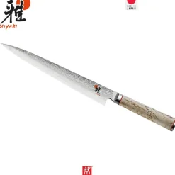 24 cm - Zwilling Miyabi 5000MCD Coltello Sujihiki In Acciaio Inox
