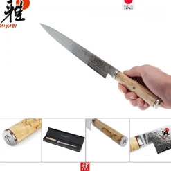 24 cm - Zwilling Miyabi 5000MCD Coltello Sujihiki In Acciaio Inox